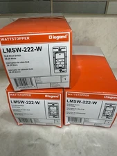 Wattstopper Legrand Lmsw-222-w New, Never Used, Three For $250.00