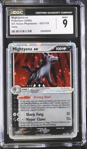 Mightyena ex graded CGC 9 for sale on eBay