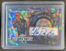 2026 Leaf Metal Pop Century Gillie Da King Blue Crystal Vinyl Auto #2/15