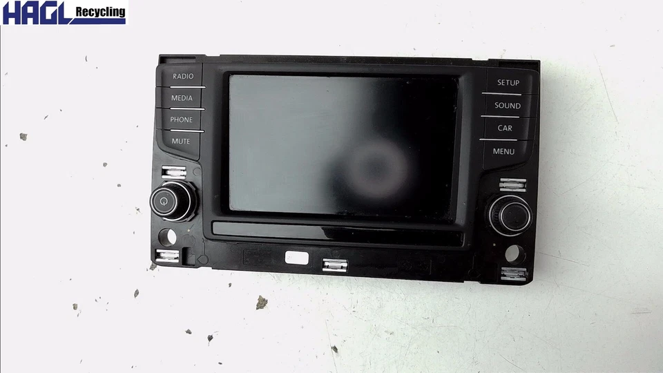 Radio "kein Code Vorhanden" 3G0919605 VW Golf 1.4 TSI Au/auv Limousine - Bild 2 von 4