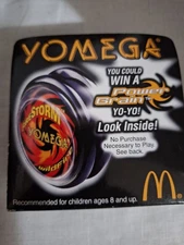 Yomega YoYo FIRESTORM WILDFIRE YO-YO Black #4 McDonalds 