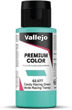 Vallejo Candy Racing Green Premium (60ml Bottle) - Hobby and Model Acrylic
