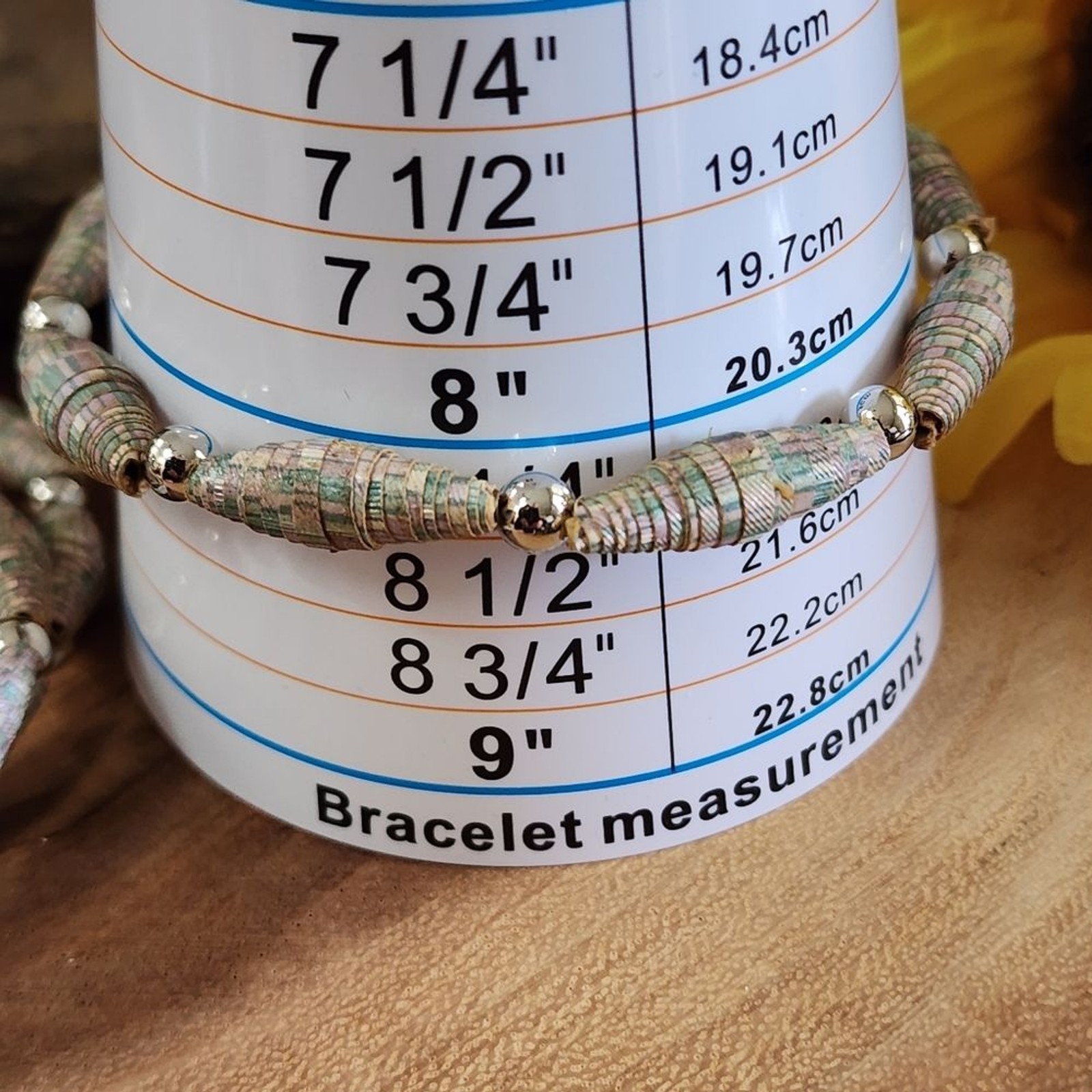 Hand Crafted Multi-Colored Necklace, Bracelet, An… - image 10