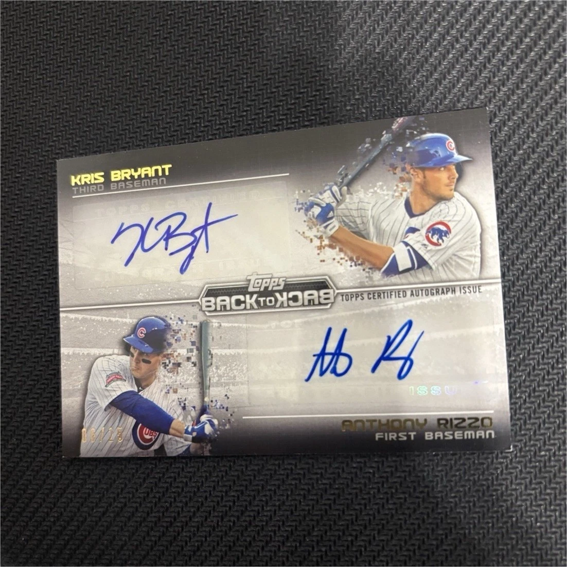 Kris Bryant 直筆サインボール レリック シリアル ボブルヘッド