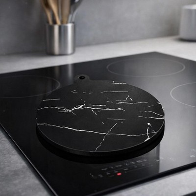 Induction Hob  Mat, Scratch-resistant, Round, Multifunctional And Non-slip, for