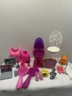 Vintage Mattel Barbie Accessories Lot 90s/2000s Toilet,  Shoes Scuba Laptop Cell