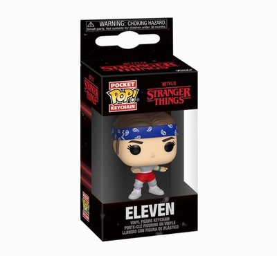 Stranger Things Eleven Schlüsselanhänger Pocket Pop!