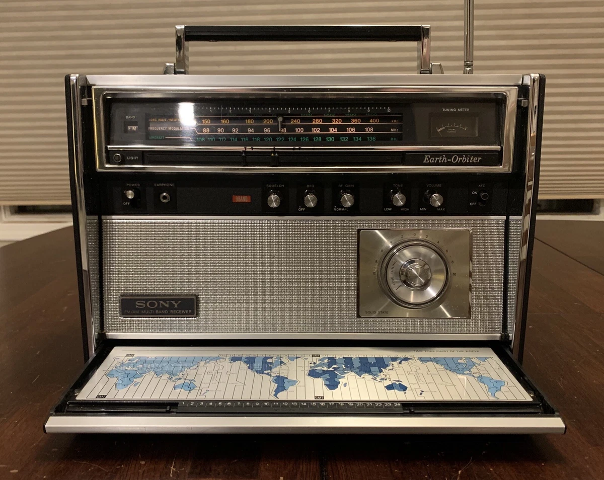 ソニーラジオCRF-200 古い高級ラジオ