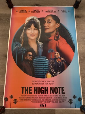 The High Note Movie Poster Ice Cube Dakota Johnson Theater Original 27x40 