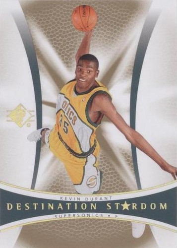 2007-08 SP Authentic Profiles Kevin Durant Rookie Card. BGS 9.5