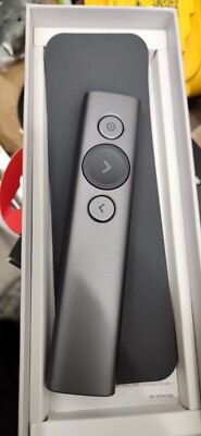 Logitech Spotlight Presentation Remote Advanced Quick Charging Black Used
