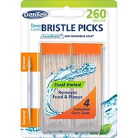Dentek Deep Clean Bristle Picks Mint 250 Count Each on sale Dentek Deep Clean Bristle Picks Mint 250 Count Each on sale
