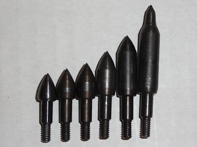 5/16'' EZ Pull Screw In Points. 75, 85, 100, 125, 145, 175, 200, 225, 250, 300 Gr