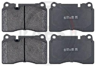 A.B.S. 36179 Pastiglie Freno Anteriori Per Suzuki Jimny, Samurai, SJ - Kit Freno Con Garanzia Di Compatibilità