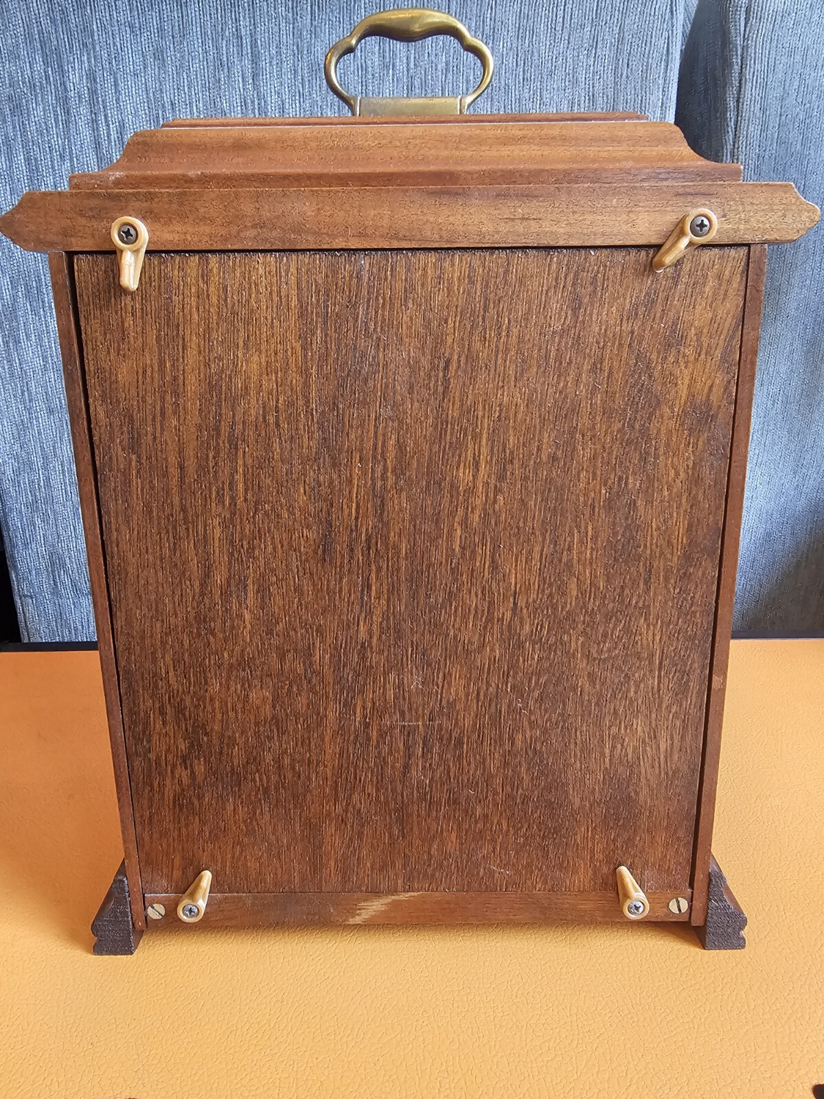 Franz Hermle Black Forest Emperor 84 German Mantel Clock 341020 No Key