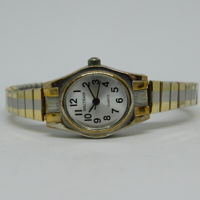 Vintage Waltham Quartz two tone watch Waltham Two Tone Quartz Analog Ladies Watch | eBay main image 3