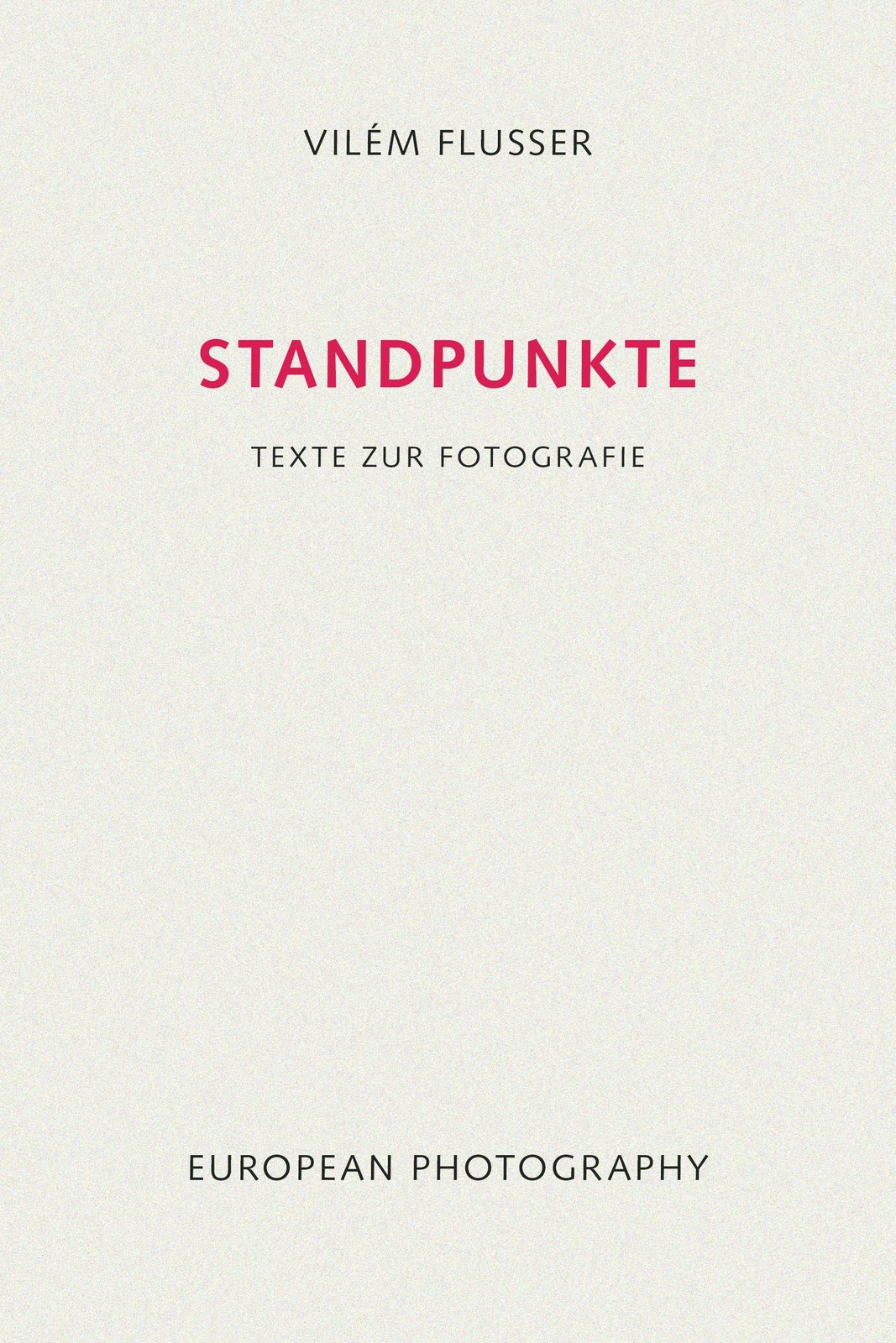 Thumbnail - Standpunkte Vilem Flusser
