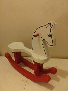 doll rocking horse