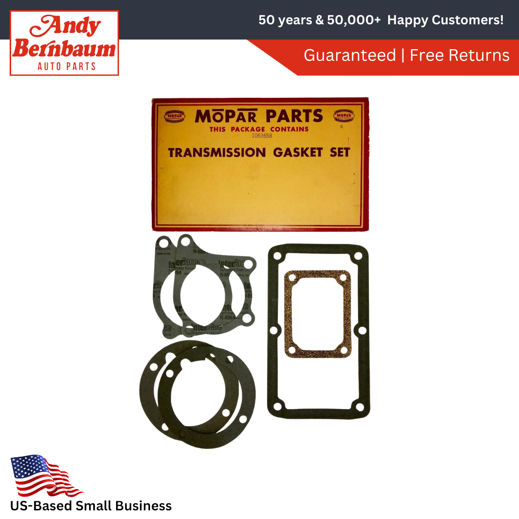 NOS 1936-1956 Dodge Fargo Truck 3-Speed Transmission Gasket Set (Mopar 1063658)