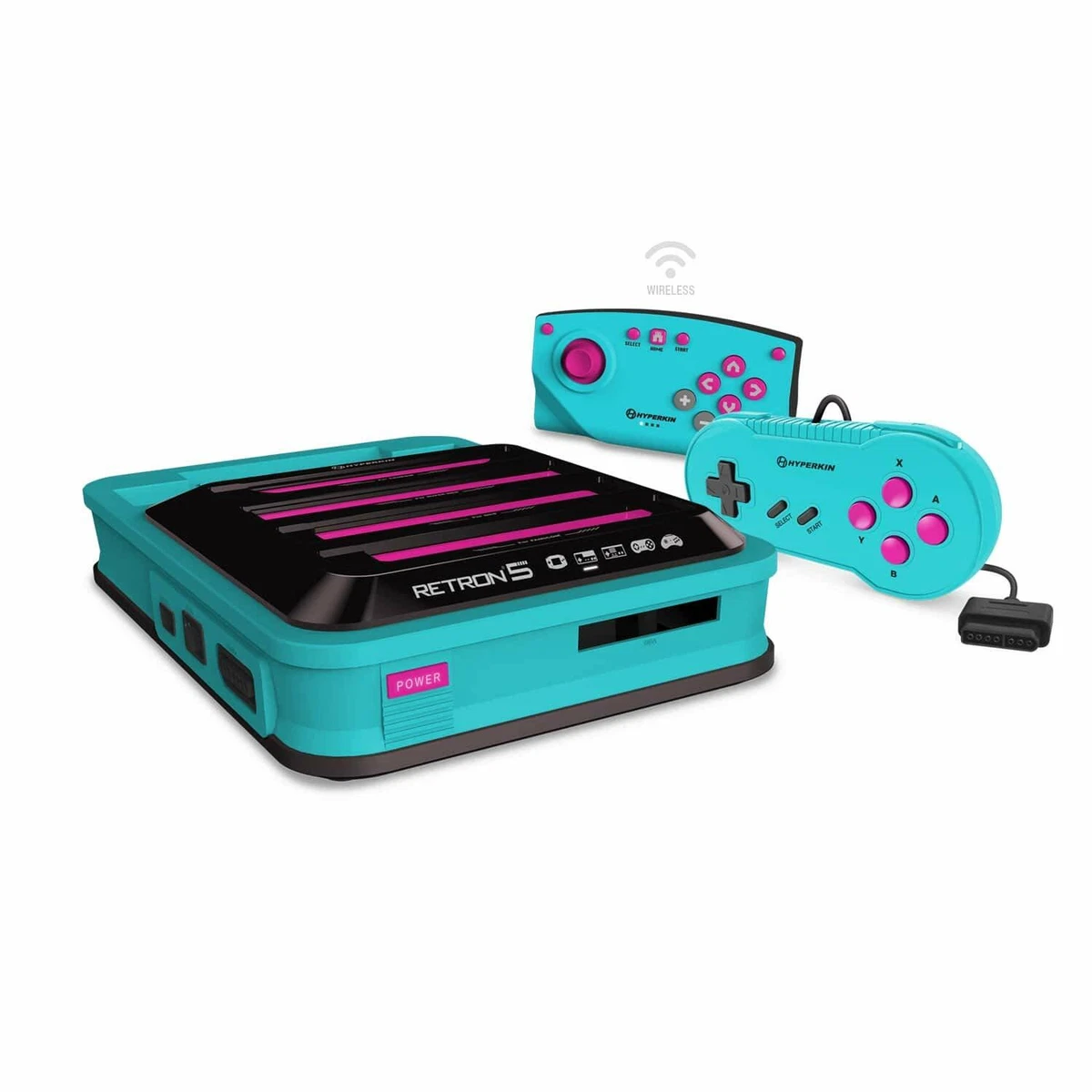 Hyperkin RetroN 5 HD Console GBA GBC GB SNES NES Genesis Mega Drive Hyper Beach
