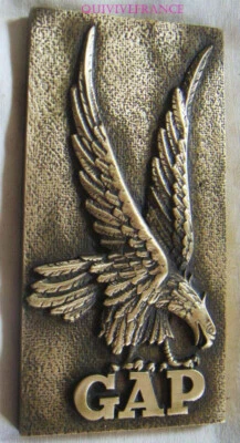 TB338 - PLAQUE DE BRONZE GAP GROUPEMENT AERO-PORTÉ - Photo 1/2