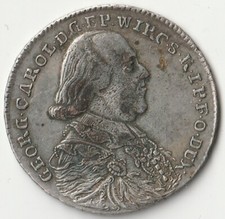 MDS OLD GERMANY BISHOPRIC WURZBURG 20 KREUZER 1795 