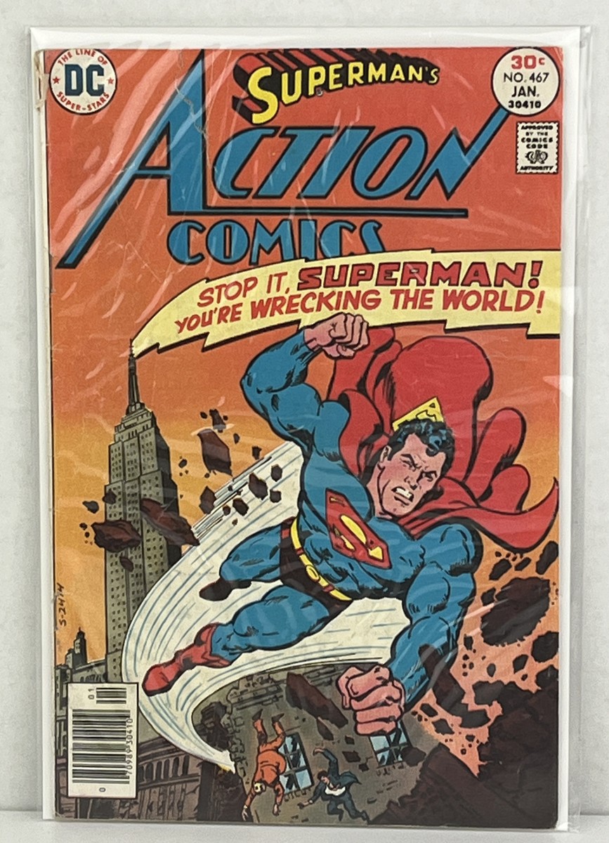 SUPERMAN コミック Superman's Action Comics #467 January (1977) Comic Book | eBay
