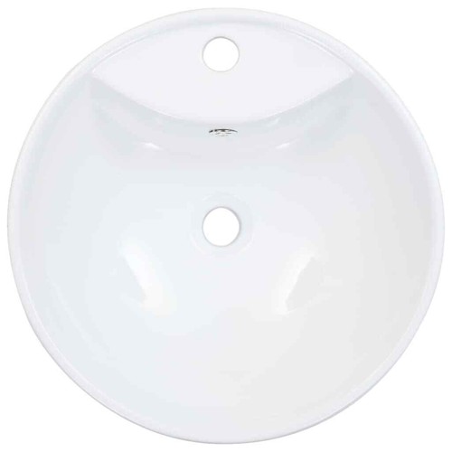 Modern Bathroom Ceramic Sink Basin Washing Bowl with Overflow Hole Round Toilet - Picture 87 of 95