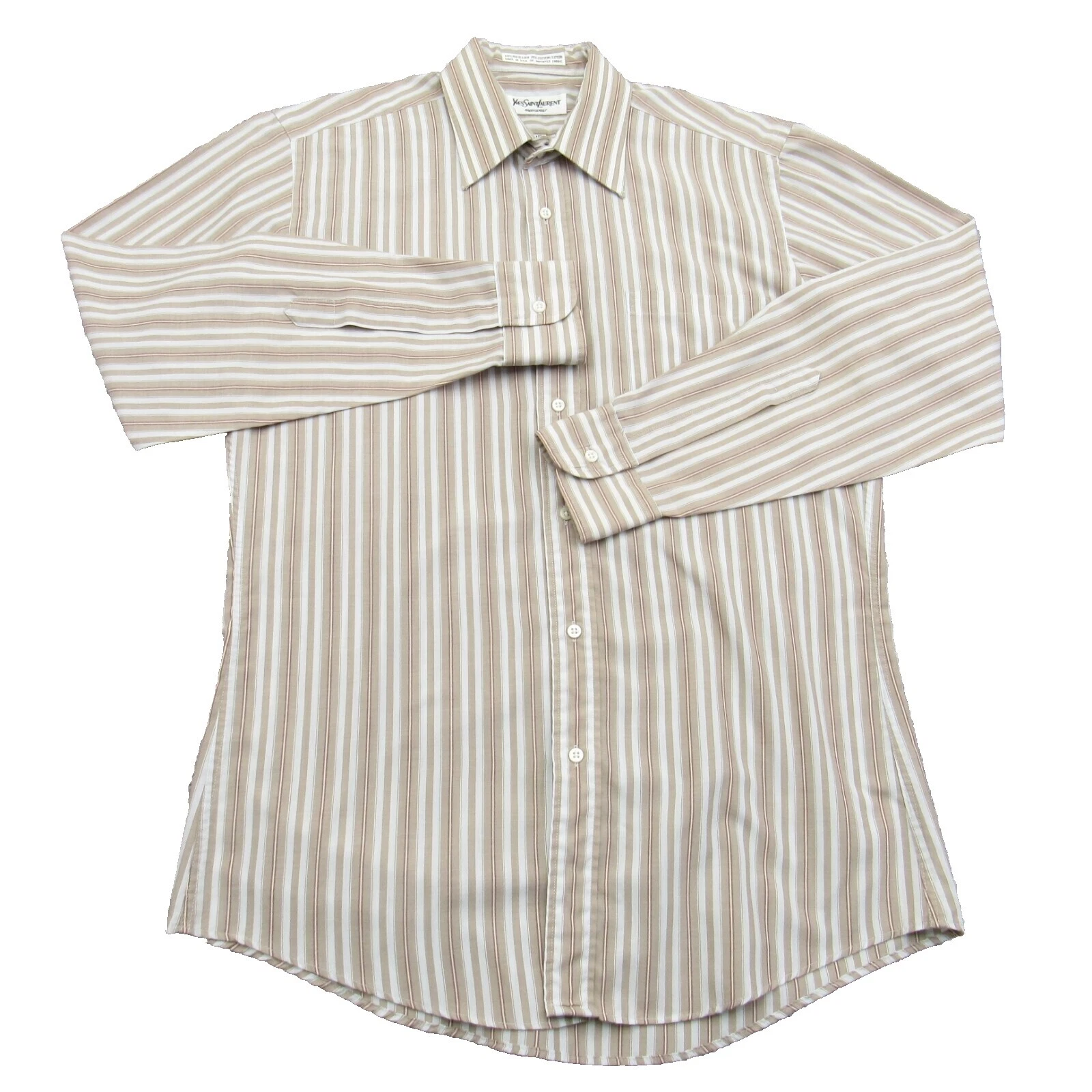 Mezcla de algodón camisas de vestir vintage 1990s para Hombre