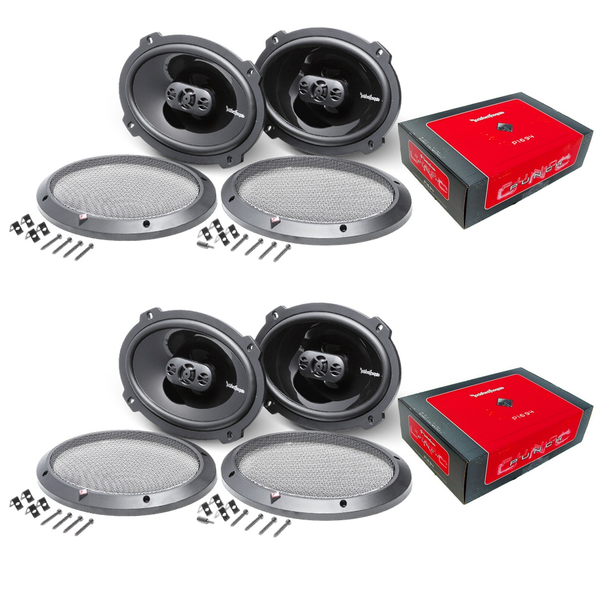 4x Rockford Fosgate P1694 300W 6x9