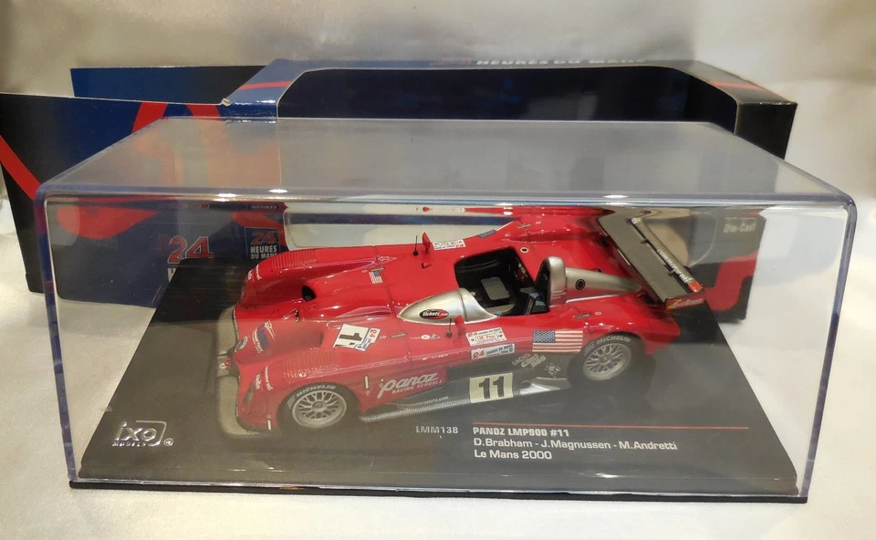 IXO 1/43 PANOZ LMP900 #11 Brabham / Magnussen / Andretti 24H LE MANS 2000 LMM138 - Immagine 3 di 4