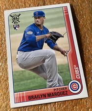2021 Topps Big League Brailyn Marquez Rookie Chicago Cubs #162 RC