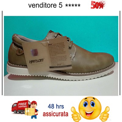 SCARPE UOMO CLASSICHE SPORTIVE eleganti pelle pu SNEAKERS montefiori -50% |  eBay