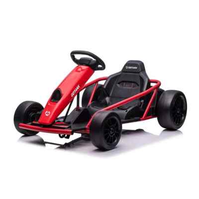 Gotrax Drift Go Kart Ride On, 2 x 12V Battery-Powered Vehicle, Ages 6+, Red