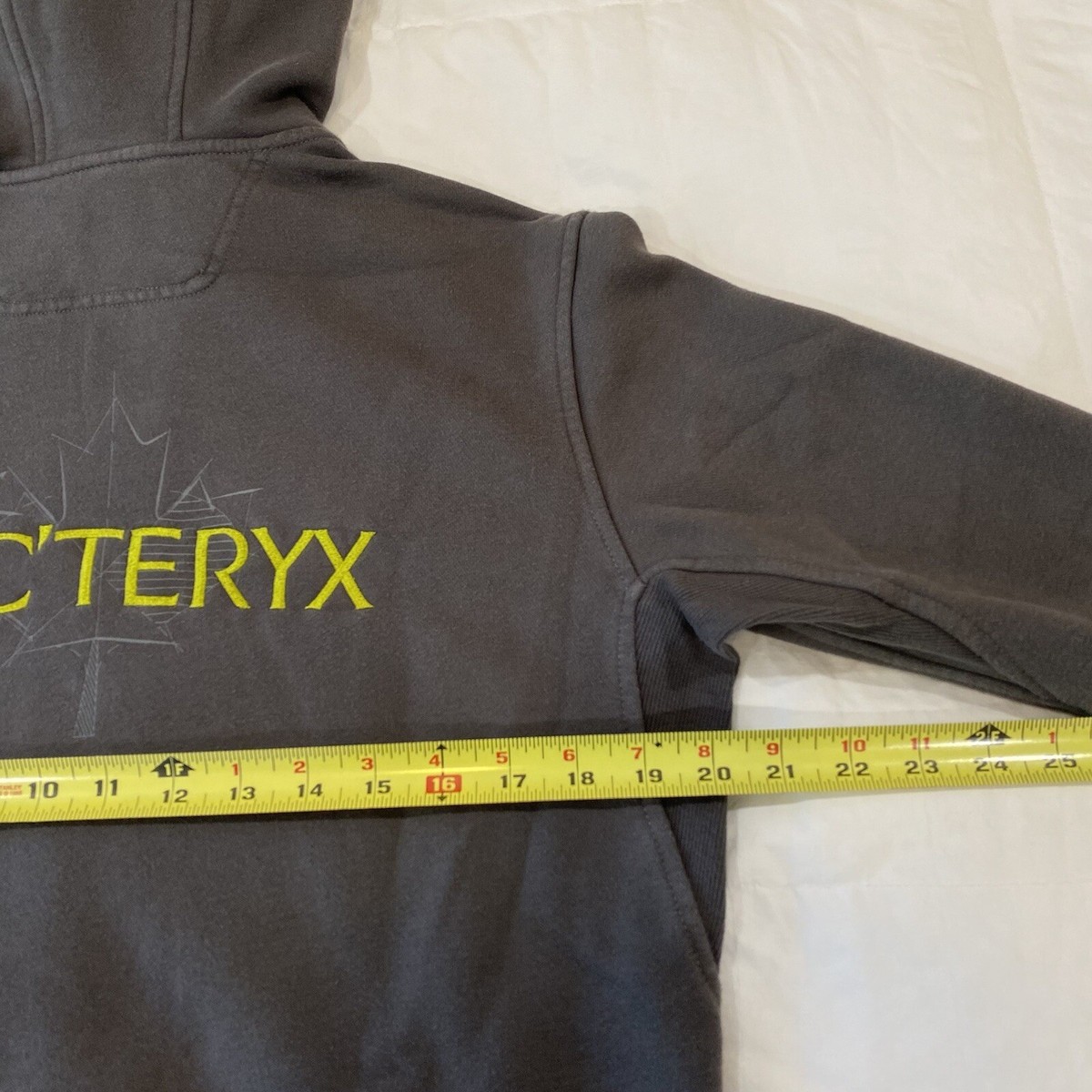 Arcteryx Embroidered Leaf Full Zip Hoody - Near Excellent