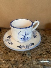 Delft Cup And Saucer