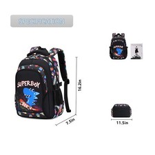 Backpack For Boys Kindergarten Preschool Elementary School Bags Kids Bookbag ...