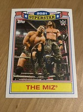 2021 Topps WWE Heritage Superstar The Miz TM-20