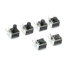 Small Mini Micro Momentary Tactile Push Button Switch PCB 6x6x4.3mm to 6x6x9.5mm