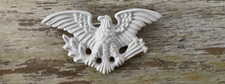 Vintage plastic celluloid hair barrette American eagle patriotic WWII 1940's