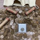 💰 (50) Old Lincoln Wheat Cents (1909-1958) & Bonus Buffalo Nickel! 💰