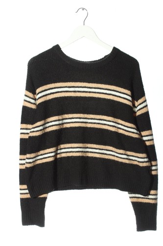 Pull H&M Noir Ras Du Cou Femme - Taille EU 40 - Composition Acrylique, Polyamide, Laine, Lycra - Occasion Parfait état