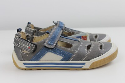 Neue Richter Sandalen Gr. 32 grau blau offene Halbschuhe für Jungen