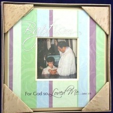 Commemorative Baptism Picture Frame