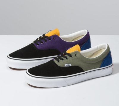 vans era skate shoe multi
