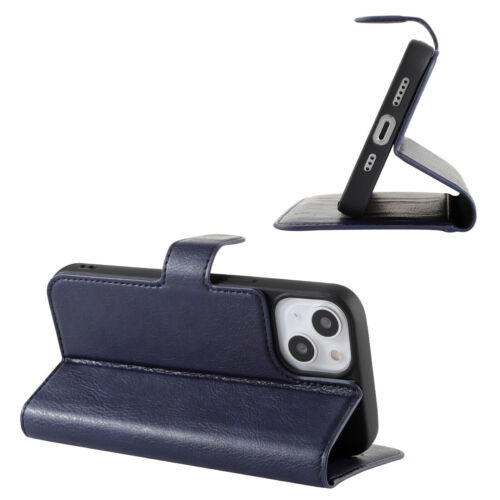 Magnetic Premium Leather Flip Wallet Case For iPhone 15 Pro max, 14, 13, S24 S23 - Picture 22 of 45