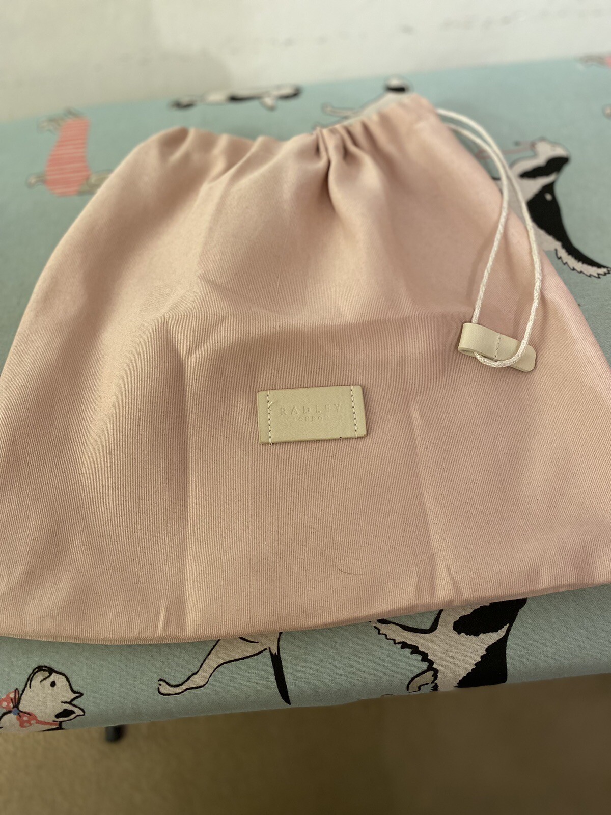 Radley Navy Leather Cross Body Bag With Cotton Dust Bag eBay