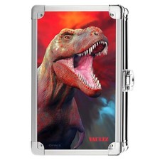 Vaultz Locking Pencil Box, 3D T Rex Design
