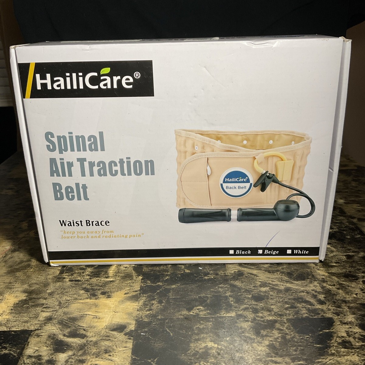 HailiCare Spinal Air Traction Belt Waist Brace Model HCB02