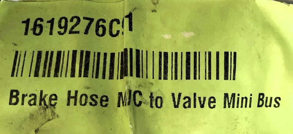 International Hydraulic Brake Hose 1619276C91 NOS - Image 4 of 4